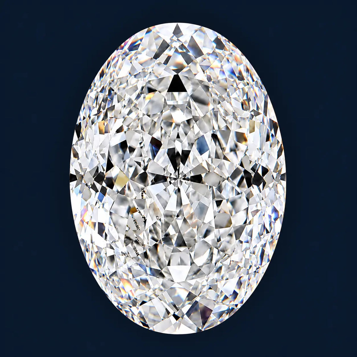 2.07 carat portuguese oval gia certified lab grown diamond ag & co jewellery