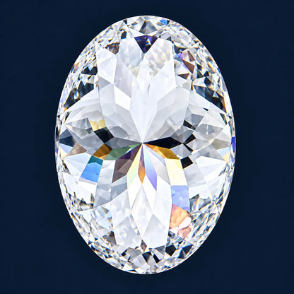 2.07 Carat Portuguese Oval GIA Certified Lab Grown Diamond AG & CO Jewellery