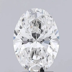 2.08 Carat F-VS1 Oval Lab Diamond