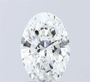 2.09 Carat E-VVS2 Oval Lab Diamond