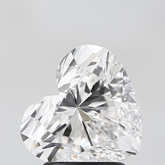 2.09 carat f-vvs2 heart lab diamond ag & co jewellery