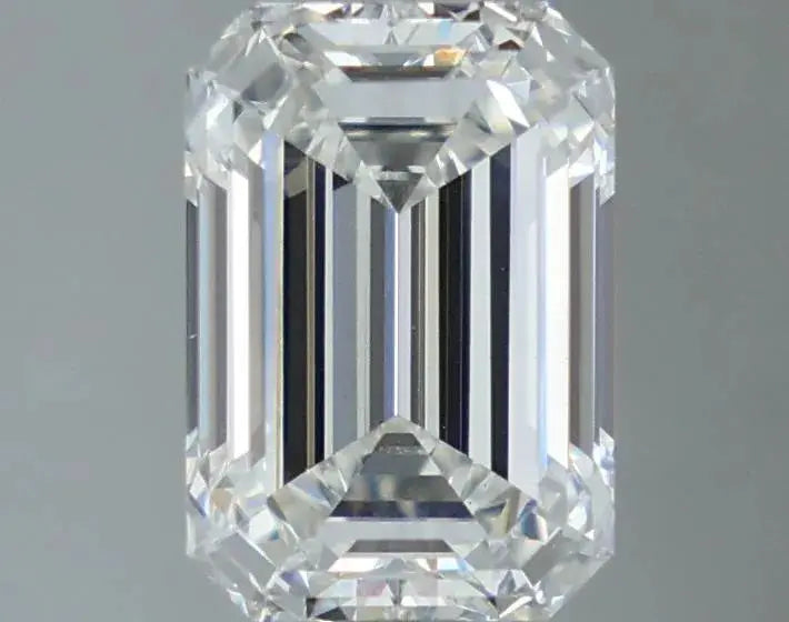 2.10ct emerald lab grown diamond (colour f, clarity vvs2, cut ex, igi certified)