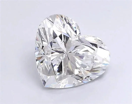 2.10ct Heart Lab Grown Diamond (Colour D, Clarity SI1, IGI Certified) AG & CO Jewellery
