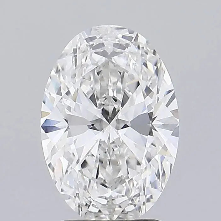 2.10ct oval lab grown diamond (colour e, clarity vs2, igi certified) - ag & co jewellery