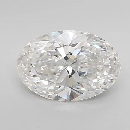 2.10ct Oval Lab Grown Diamond (Colour E, Clarity VVS2, IGI Certified) AG & CO Jewellery