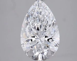 2.29 Carat D-VVS2 Pear Lab Diamond