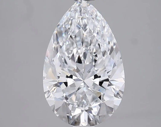 2.29 Carat D-VVS2 Pear Lab Diamond AG & CO Jewellery