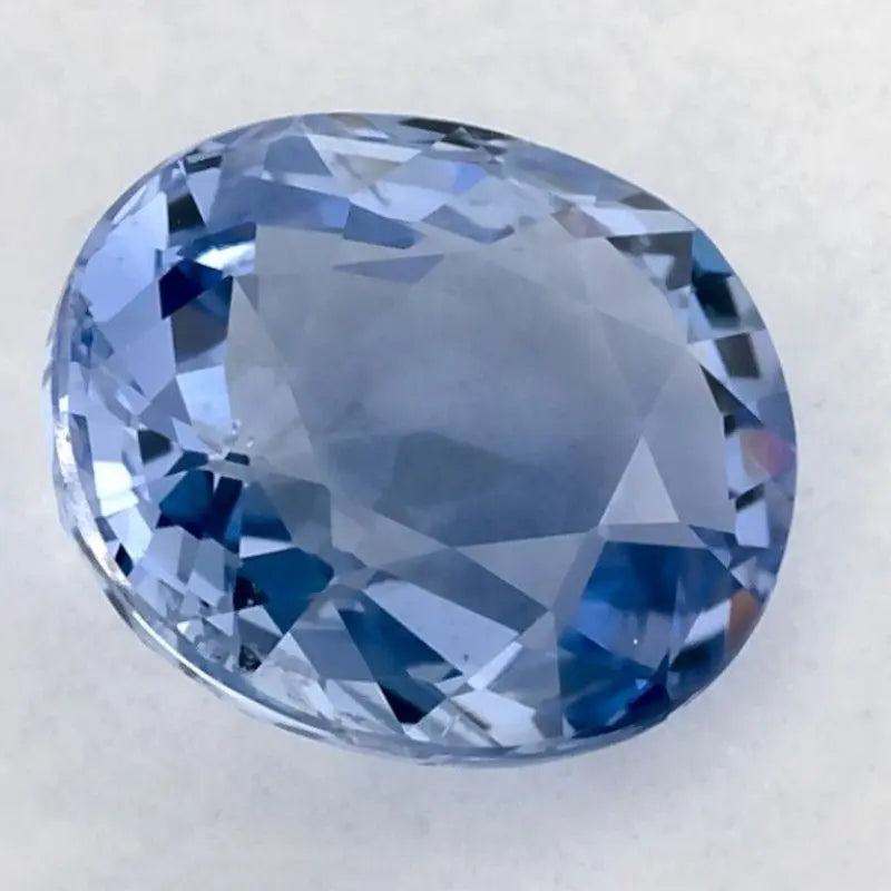 2.35 carat oval  cut blue sapphire ag & co jewellery