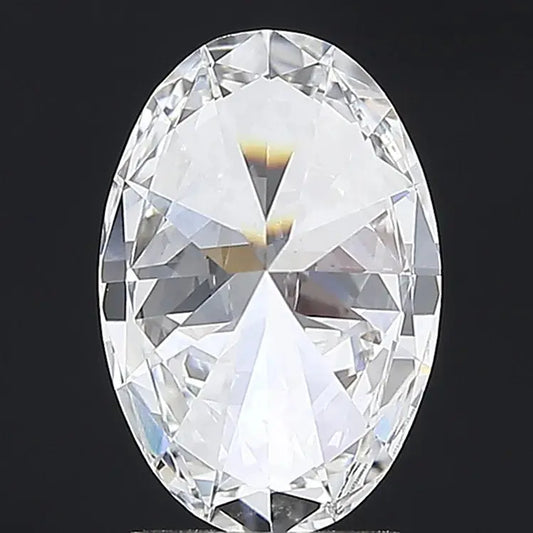 2.37ct Oval Lab Grown Diamond (Colour E, Clarity VVS2, IGI Certified)
