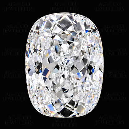 2.38 Carat E-VVS2 Cushion Cut Portuguese Lab-Grown Diamond AG & CO Jewellery