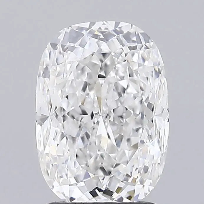 2.38 carat e-vvs2 cushion lab diamond