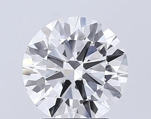 2.40 Carat E-VS1 Round Lab Diamond AG & CO Jewellery