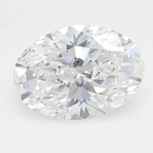 2.44ct Oval Lab Grown Diamond (Colour D, Clarity VVS1, GIA Certified)