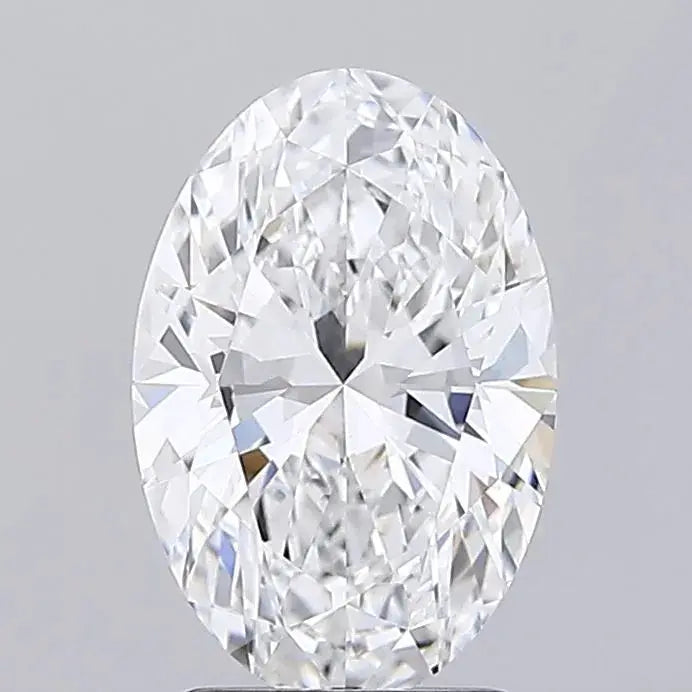2.47ct Oval Lab Grown Diamond (Colour E, Clarity VVS2, IGI Certified) AG & CO Jewellery
