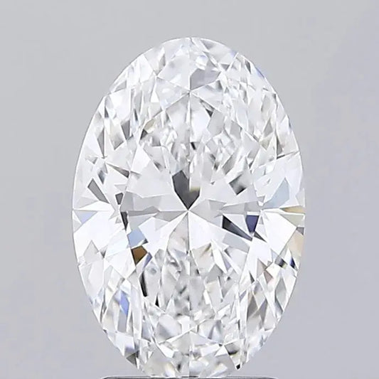 2.47ct Oval Lab Grown Diamond (Colour E, Clarity VVS2, IGI Certified) AG & CO Jewellery