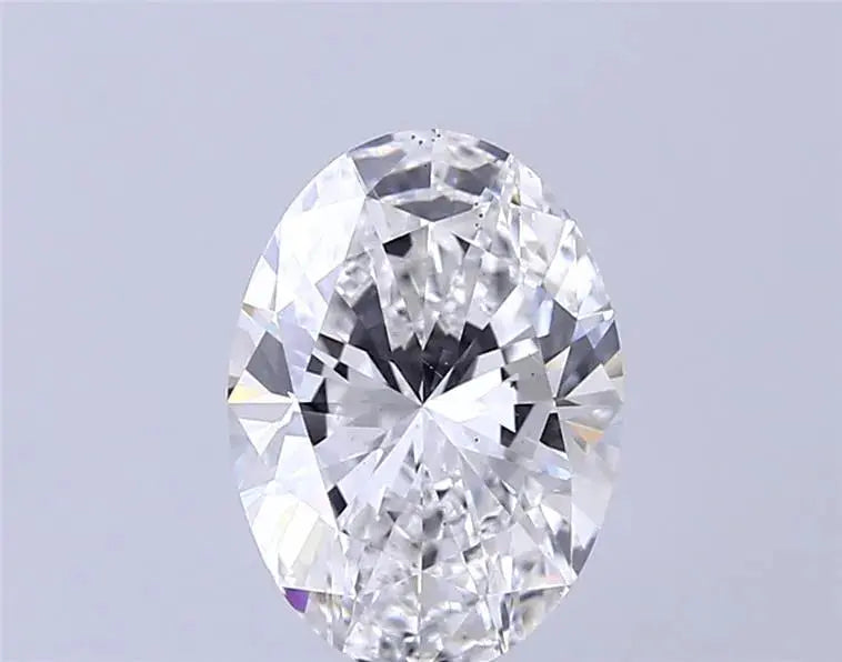 2.50ct Oval Lab Grown Diamond (Colour E, Clarity VS2, IGI Certified)