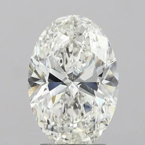 2.50ct Oval Lab Grown Diamond (Colour F, Clarity VVS2, IGI Certified)