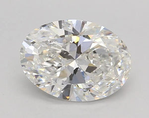 2.51 Carat E-VVS2 Oval Lab Diamond