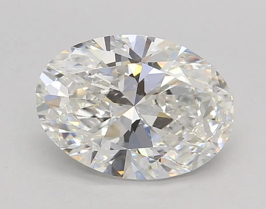 2.51 Carat E-VVS2 Oval Lab Diamond AG & CO Jewellery