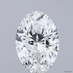 2.52 Carat D-VS1 Oval Lab Diamond