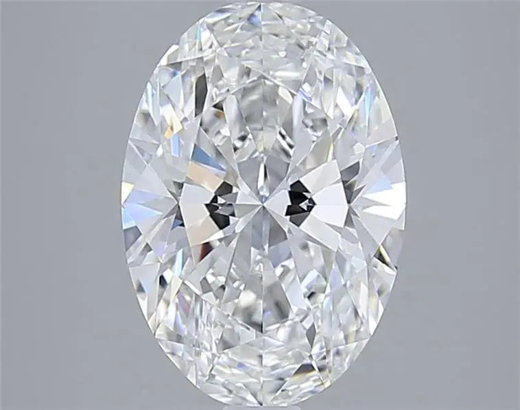 2.52ct oval lab grown diamond (colour e, clarity vvs2, igi certified)