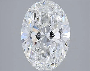 2.52ct Oval Lab Grown Diamond (Colour E, Clarity VVS2, IGI Certified)