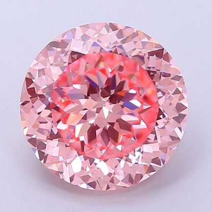 2.52ct Portuguese Cut Fancy Intense Pink Lab Grown Diamond – VVS2 | Rare & Romantic AG & CO Jewellery