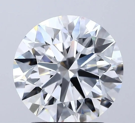 2.54 Carat D-VS1 Round Lab Diamond AG & CO Jewellery