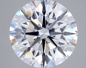 2.58 Carat D-VS1 Round Lab Diamond