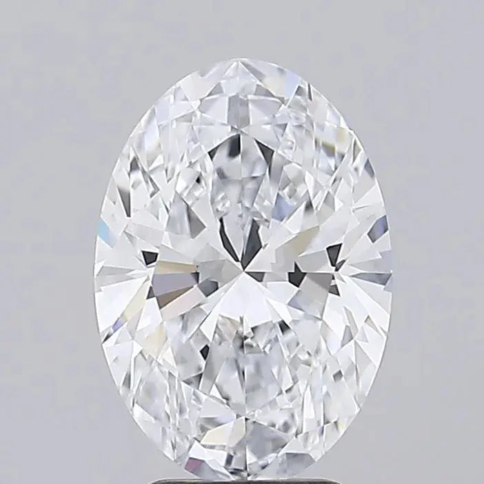 2.60ct Oval Lab Grown Diamond (Colour E, Clarity IF, IGI Certified) AG & CO Jewellery