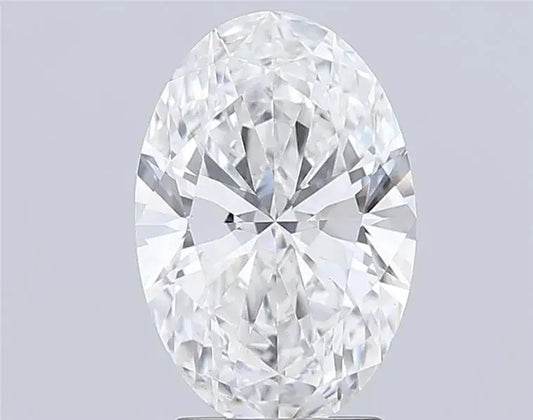 2.60ct Oval Lab Grown Diamond (Colour E, Clarity VS1, IGI Certified) AG & CO Jewellery