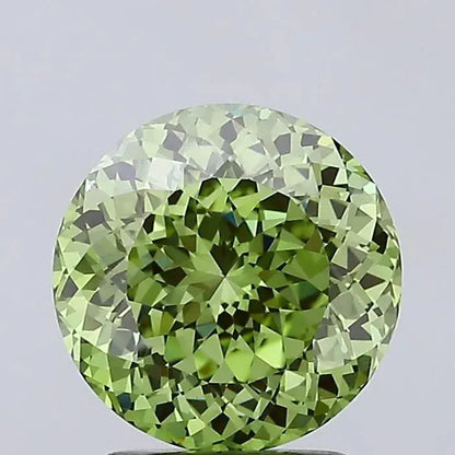 2.64ct Portuguese Cut Lab Grown Diamond (Colour Fancy Vivid Green, Clarity VVS2, IGI Certified) - AG & CO Jewellery