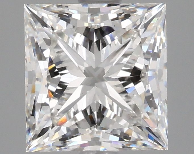 2.65 carat e-vs1 princess lab diamond ag & co jewellery