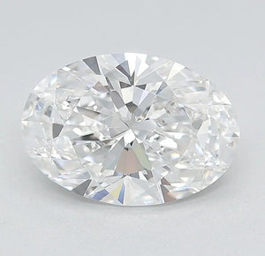 2.71 Carat D-VVS1 Oval Lab Diamond