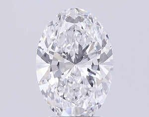 2.71 Carat G-VS1 Oval Lab Diamond