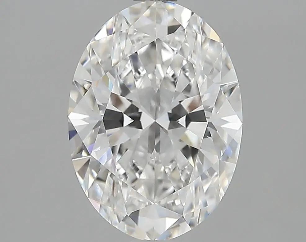 2.72 Carat F-VVS2 Oval Lab Diamond AG & CO Jewellery