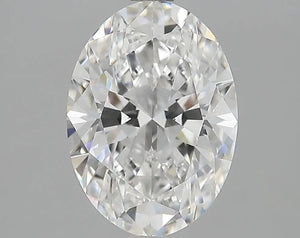 2.72 Carat F-VVS2 Oval Lab Diamond