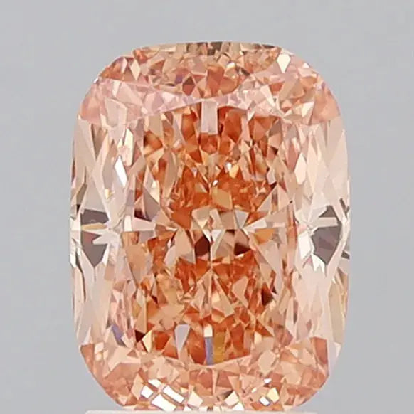 2.73ct Cushion modified Lab Grown Diamond (Colour Fancy Intense Brown Orange, Clarity VS1, IGI Certified) - AG & CO Jewellery