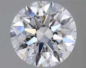 2.77 Carat D-FL Round Cut Diamond