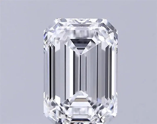 2.86ct Emerald Lab Grown Diamond (Colour E, Clarity VVS1, IGI Certified) - AG & CO Jewellery