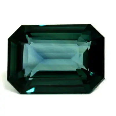 2.93ct Emerald Natural Sapphire (Colour Teal, Clarity Eye Clean, Cut Faceted) - AG & CO Jewellery