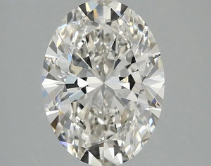 2.98 Carat H-VVS2 Oval Lab Diamond