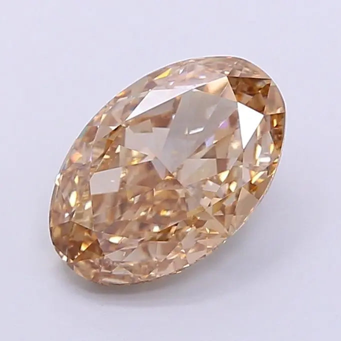 2.99 Carat Oval Cut Fancy Brown AG & CO Jewellery