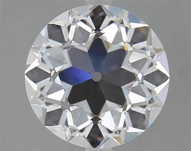 3.04ct european cut lab grown diamond (colour f, clarity vvs2, cut gd, igi certified)