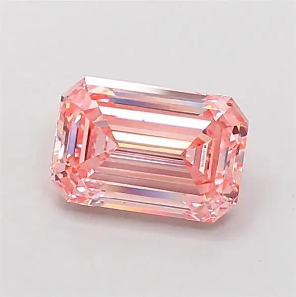 2.09ct Emerald Lab Grown Diamond (Colour Fancy Vivid Pink, Clarity VS1, IGI Certified) - AG & CO Jewellery