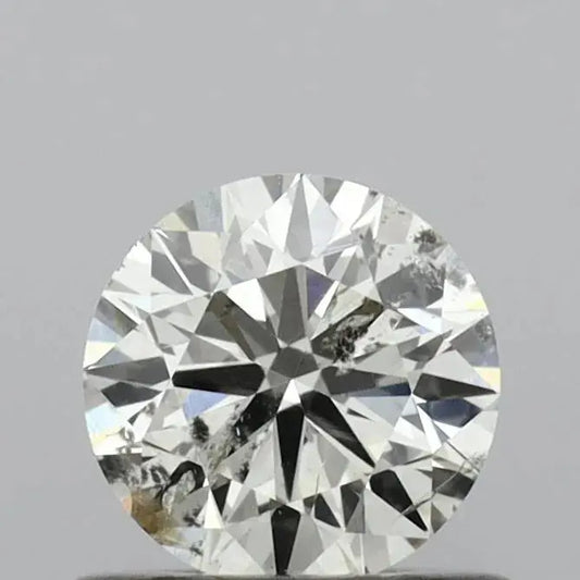 0.53ct Round Natural Diamond (Colour J, Clarity I1, Cut EX, IGI Certified) - AG & CO Jewellery