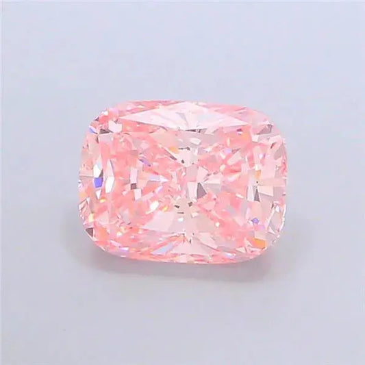 3.04ct Elongated Cushion modified Lab Grown Diamond (Colour Fancy Intense Pink, Clarity VS1, IGI Certified) - AG & CO Jewellery