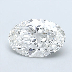 3.09 Carat F VS1 Oval Lab Diamond