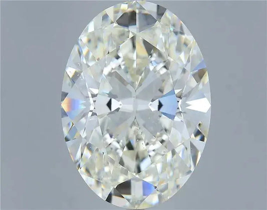 21.06ct Oval Natural Diamond (Colour I, Clarity SI1, Cut EX, GIA Certified) AG & CO Jewellery