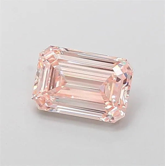 0.94ct Emerald Lab Grown Diamond (Colour Fancy Pink, Clarity VS1, IGI Certified) AG & CO Jewellery